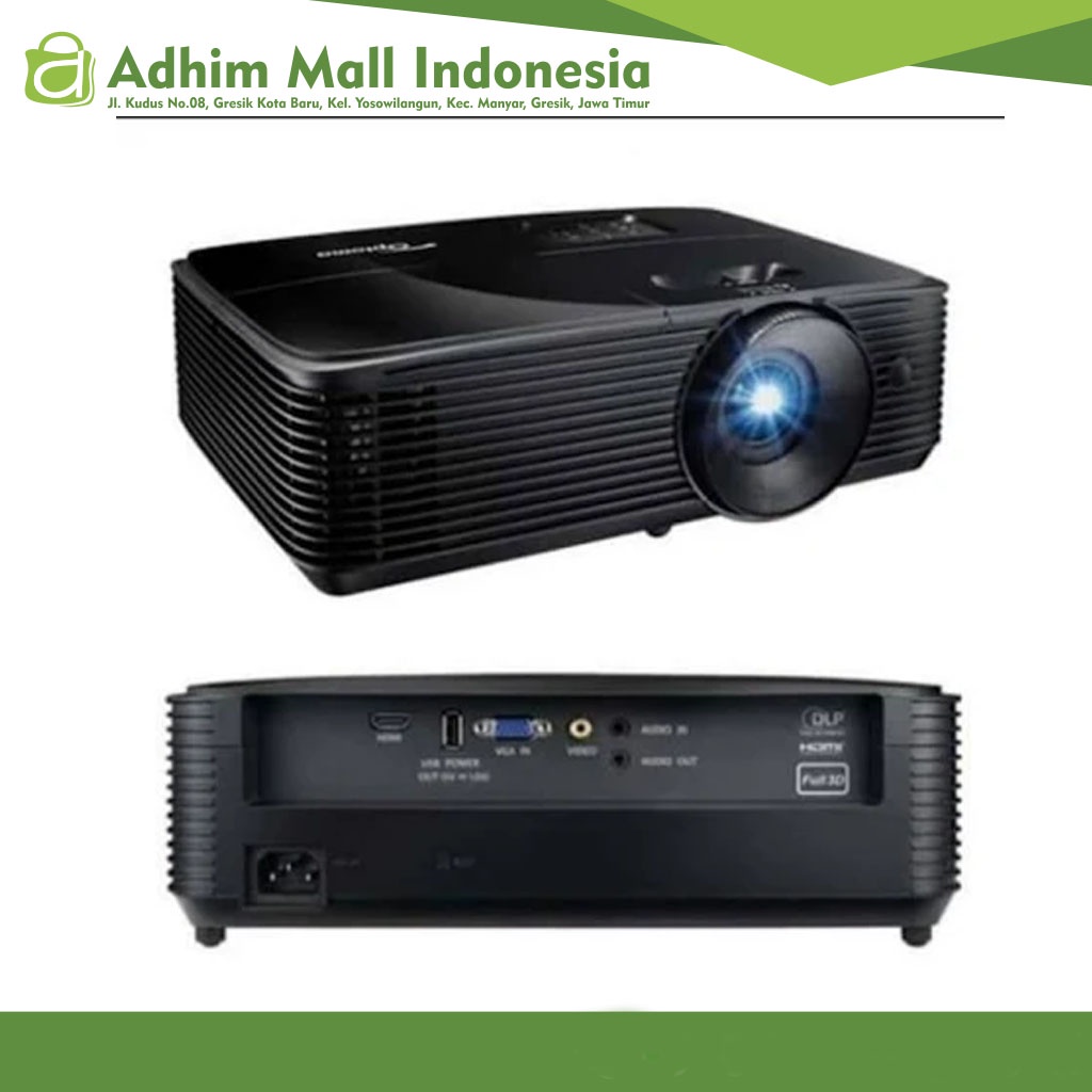 Proyektor Optoma XA520 XGA 3800 Lumens HDMI DLP