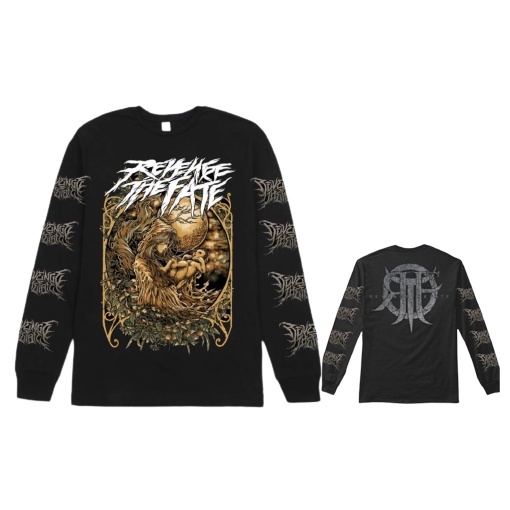 Kaos Distro Premium Band REVENGE THE FATE Long Sleeve / Baju Musik SEPULTURA Metal Lengan Panjang / 