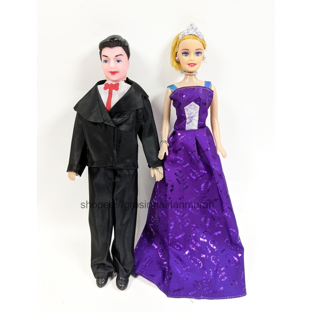 Mainan anak perempuan mainan boneka cowok dan perempuan mainan anak cewek mainan bayi boneka berbi