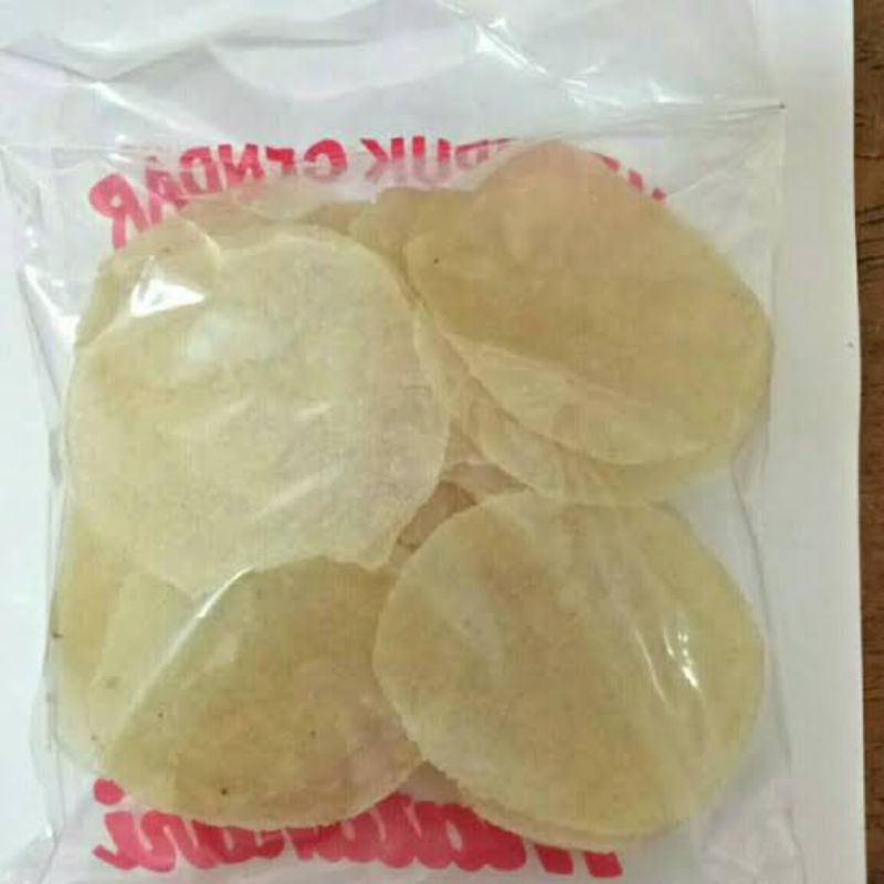 

krupuk gendar renyah dan gurih di jamin anti bantet