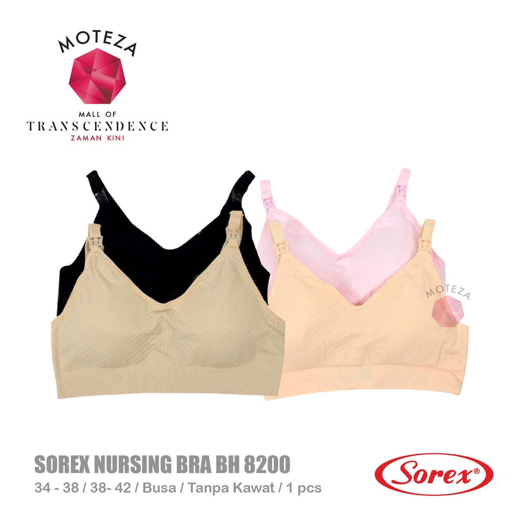 Sorex Bra - BH 8108; 8119 ; 8200 - Busa / Tanpa Kawat - Menyusui Nursing Maternity