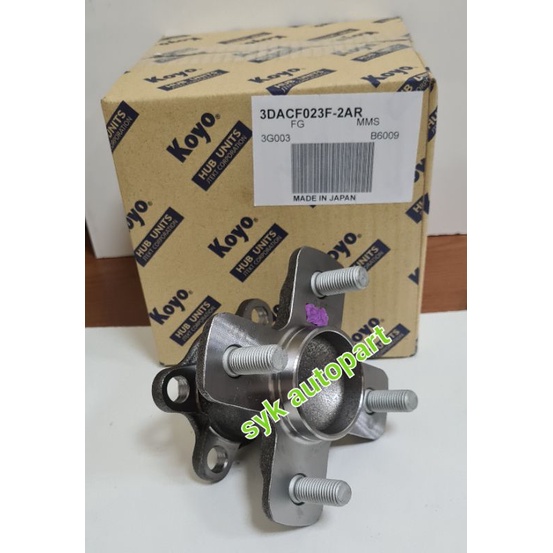 Bearing 3DACF023F-2AR KOYO bearing roda belakang Agya non sensor