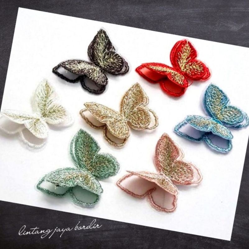 renda roll aplikasi kupu-kupu nirmala