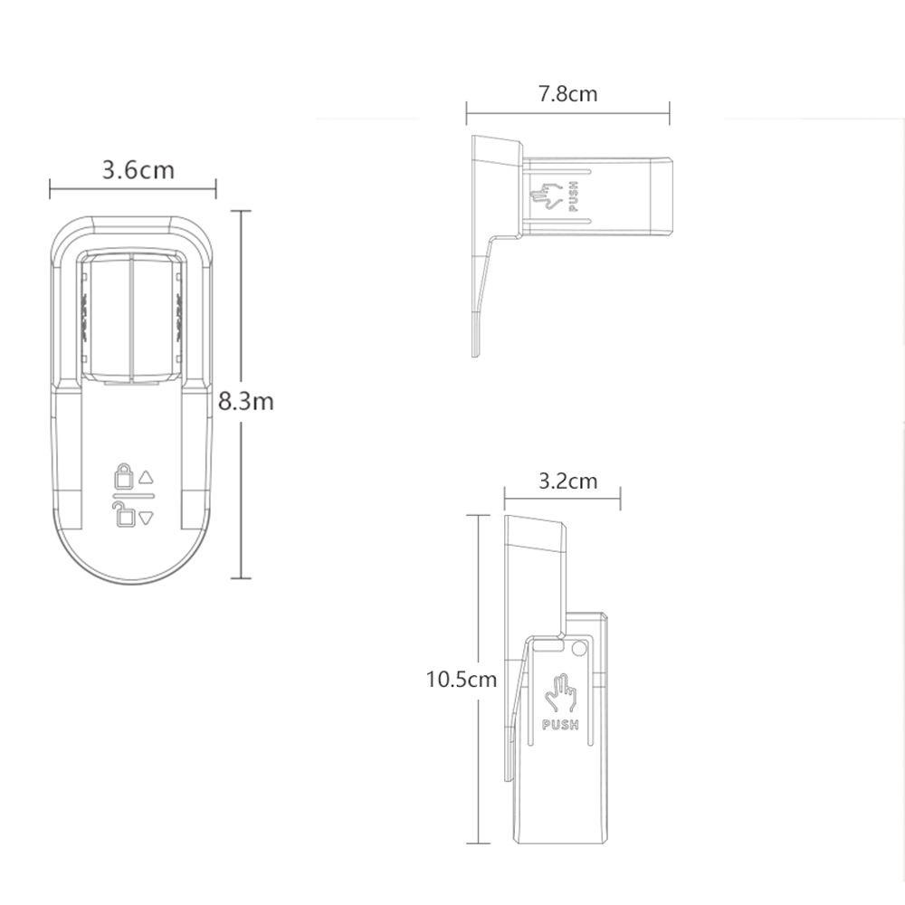 Baby Safety Locks Unik Simple Anti Jepit Tangan Serbaguna Anak Perusahaan Alat Perlindungan Anak