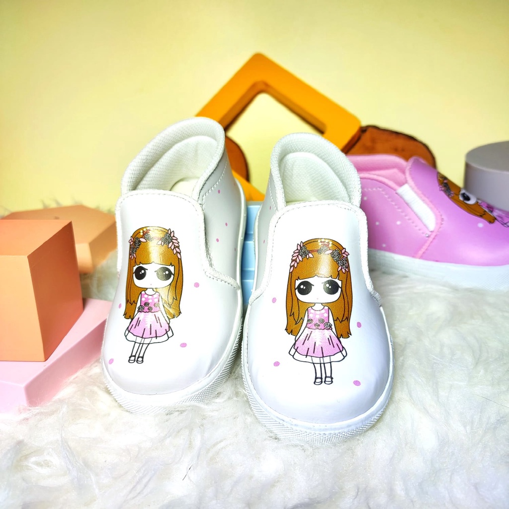 Sepatu anak perempuan 1 2 3 tahun LOLI DONO 3 pilihan warna