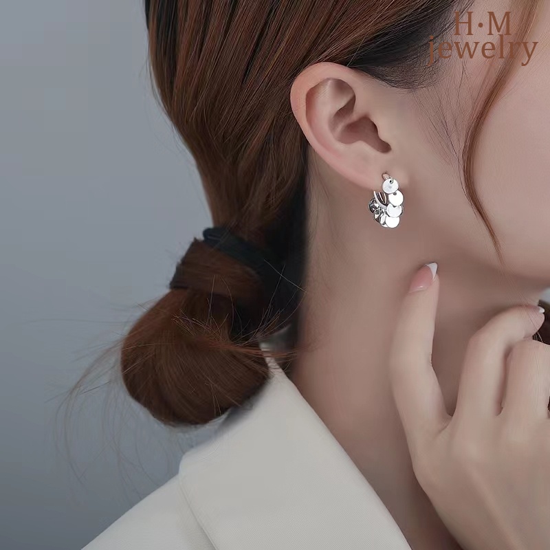 Anting Klip Telinga Bentuk Hati