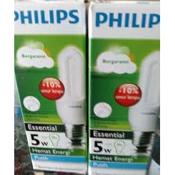 PHILIPS Lampu Essential 5W 5watt 5 watt