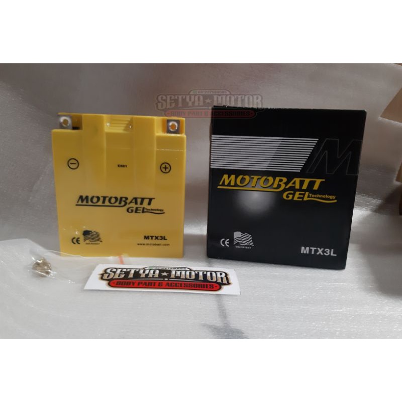 Aki Motobatt RX King 12 Volt