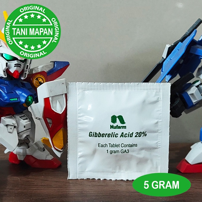 

ZPT - NUFARM Tablet Gibberelic Acid 20% - GA3 (5gram)