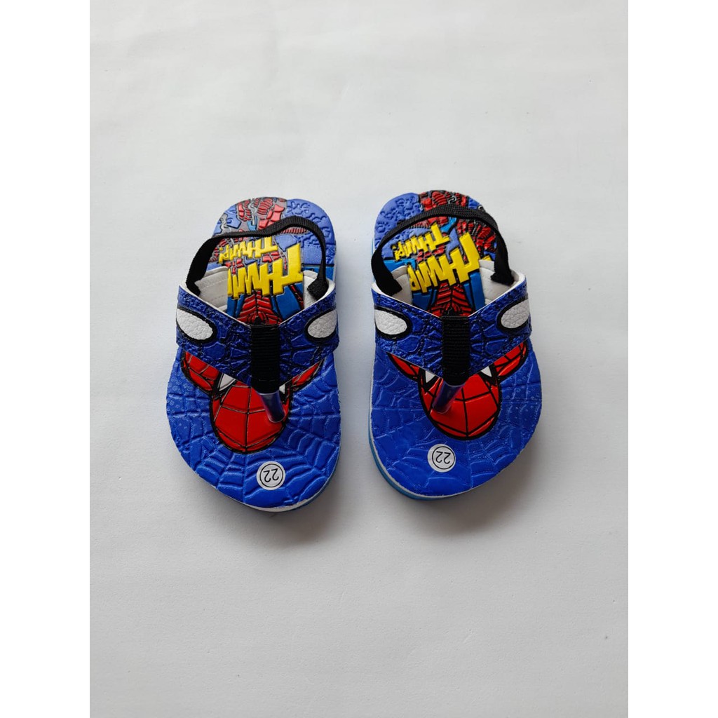 sandal anak spiderman sandal tali anak laki-laki