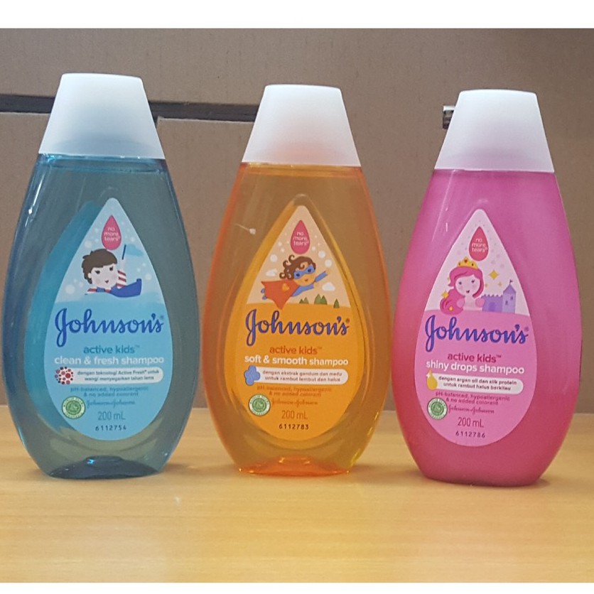 johnson active kid shampoo