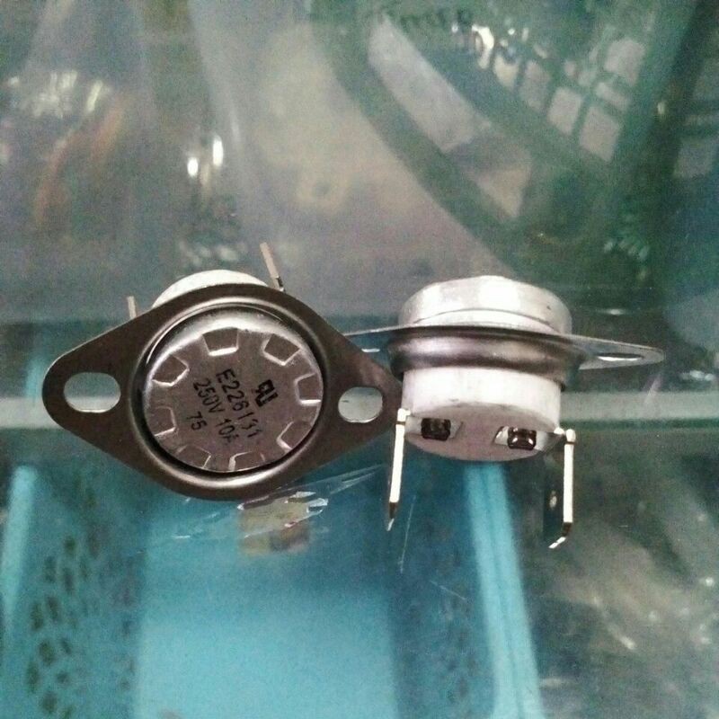 Thermostat bimetal 75 derajat celcius