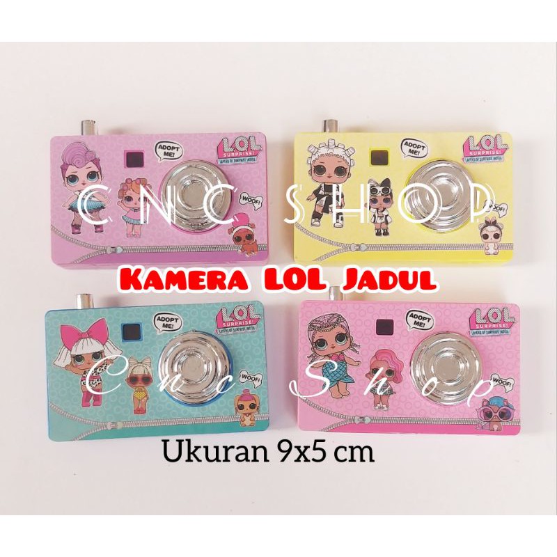 Mainan Anak Kamera LOL Cekrek Jadul Murah Lucu