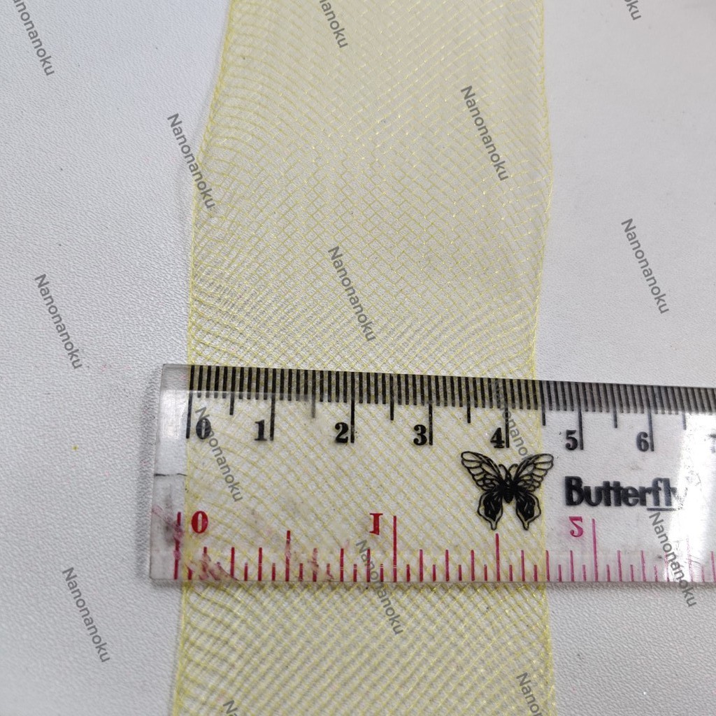 Pengembang Rok 4,5 cm-Jaring Yure-Pita Jala-Harnet-Hardnet-Rol Rok