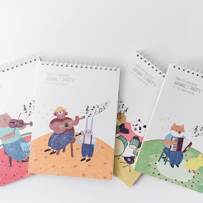 

Lyra Sketch Book - Kiky Sketch Book - Papan Tulis Gambar Buku Gambar Sketsa Jilid Spiral Fruit Music