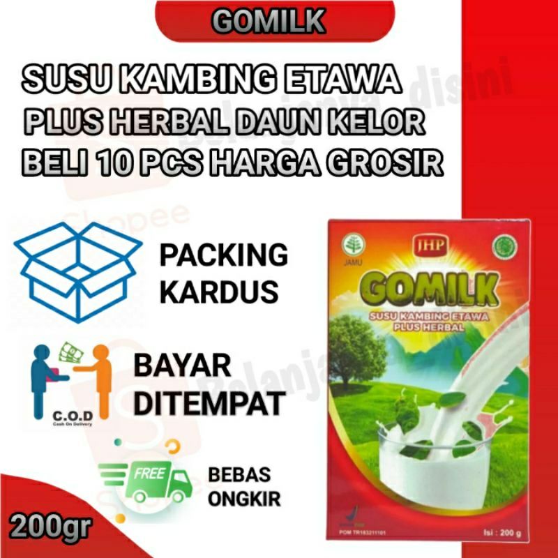 

GOMILK SUSU KAMBING ETAWA HERBAL