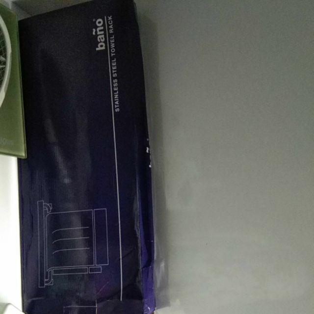 Rak Handuk Lipat 5 Baris Minimalis Stainless 60cm