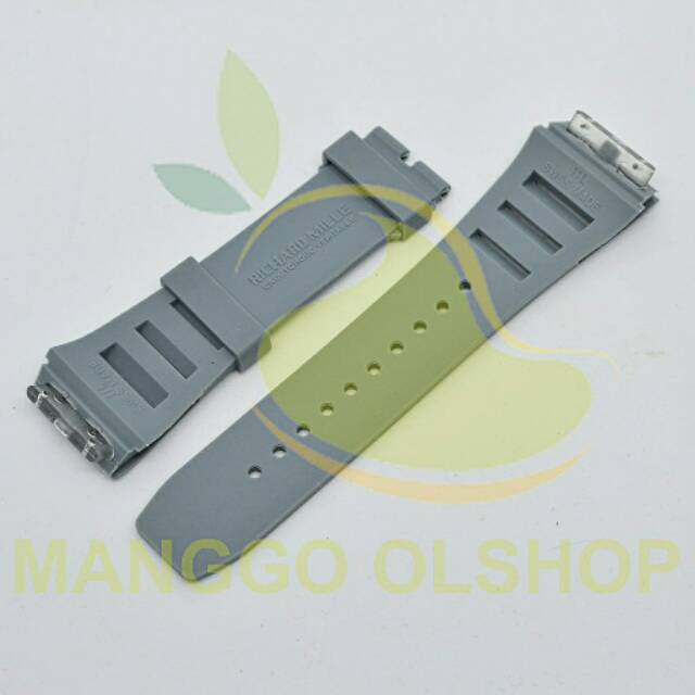 Strap jam tangan richard mile Abu-abu