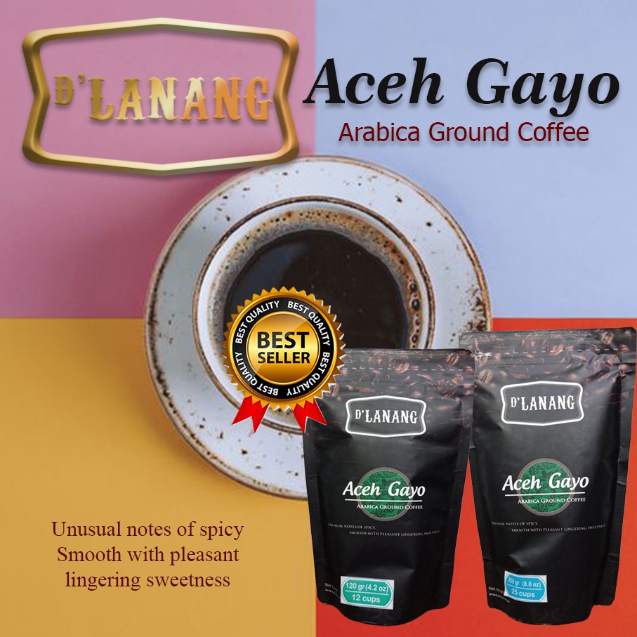 

TERLARIS D'Lanang Aceh Gayo Arabika Kopi Bubuk Asli