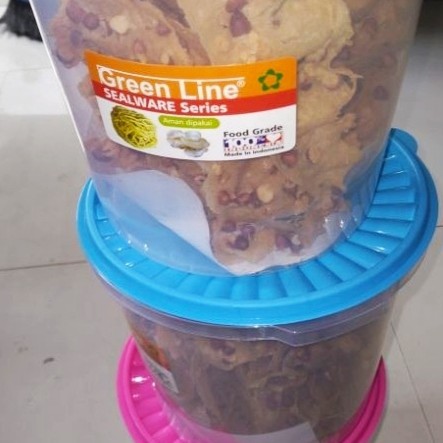 

Peyek Kacang, Rebon toples 5 L