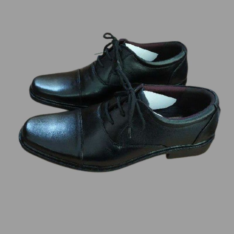 MANDIENS 135/235 - Sepatu Pria Kulit Asli Pantofel Tali Medali - Sepatu Kerja Pdh TNI Polri Formal ASN