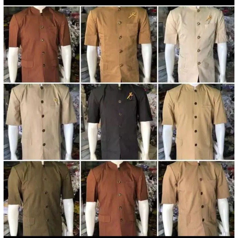 Safari Bali Super Premium Baju Koko Kemeja Formal Bali