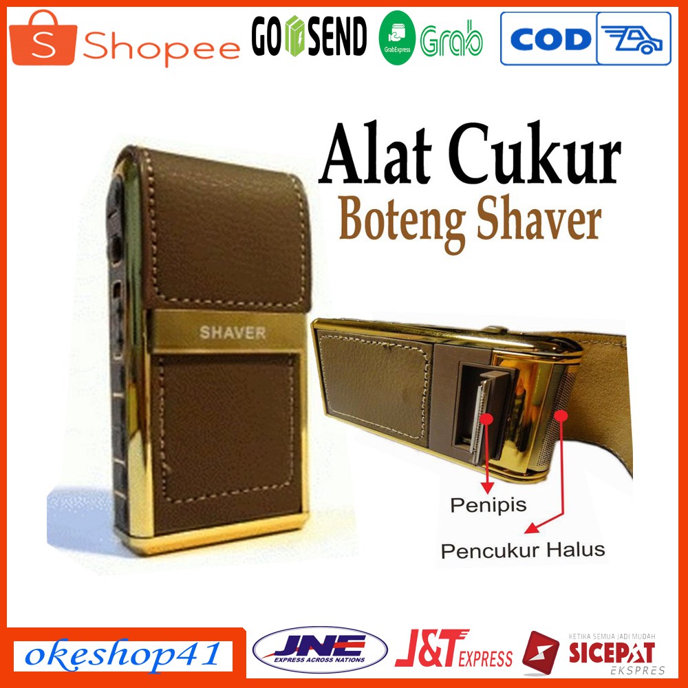 Boteng Alat Cukur Kumis dan Jenggot Rscw-V1 Shaver Elektrik