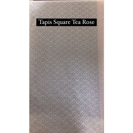 NEW Tapis Square Buttonscarves Tea Rose