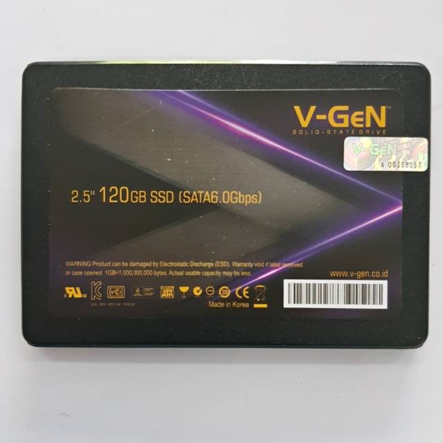 HARDDISK SSD 120GB SSD VGEN 120GB SATA3 ORIGINAL RESMI