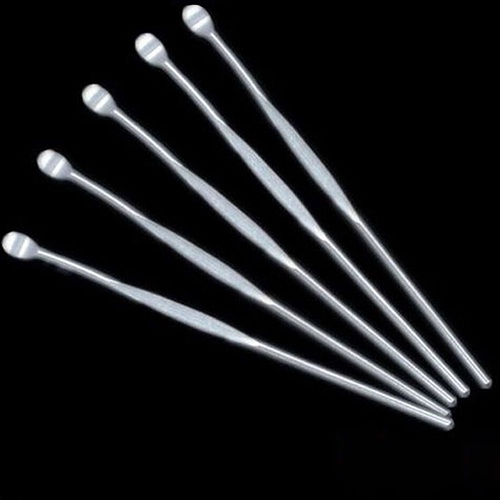 [Jianxin] 5 Pcs Stainless Steel Ear Pick Wax Curette Remover Cleaner Care Tool Earpick