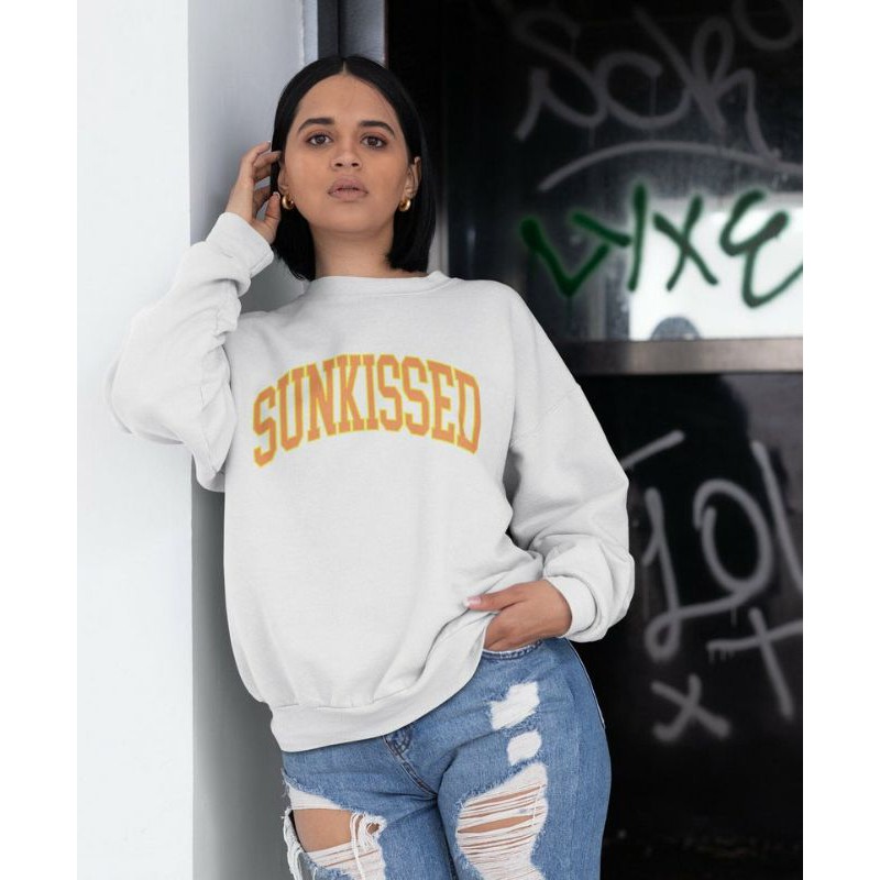 SUNKISSED Sweater BIG SIZE S - XXXXXXL(6XL) Jaket Sweater Sunkiss Loose Oblong Jumbo Unisex 5XL 4XL 3XL 2XL XL L M