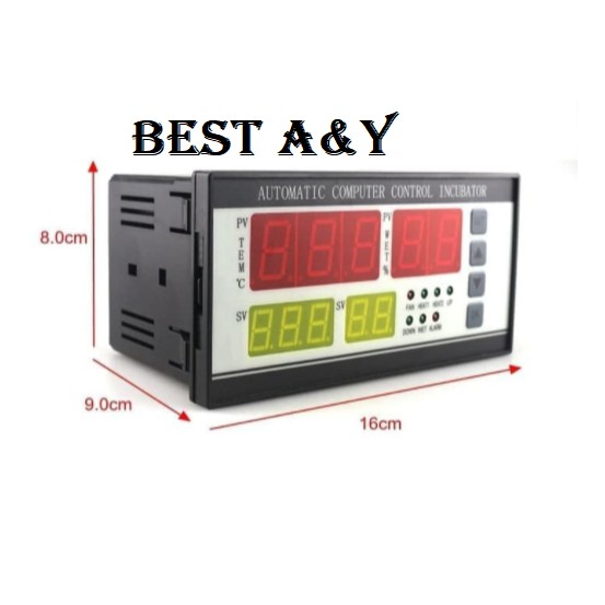 Temperature &amp; Humidity Controller Thermostat Incubator XM-18 220V