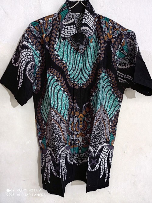 Maura Couple Copel Keluarga  - Sania Ruffle Batik Couple Ori Ndoro Jowi Dnt Garansi Termurah