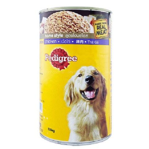 Pedigree Kaleng 1.15kg CHICKEN Makanan Anjing Basah Dog Food Kalengan