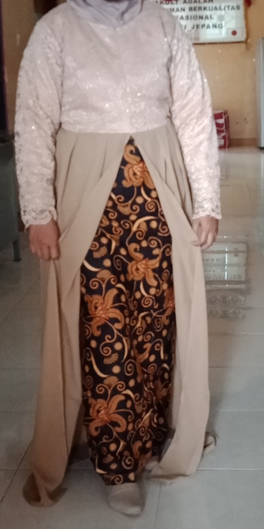 Baju Gamis Brukat Couple Anak//baju Batik Kapel Keluarga