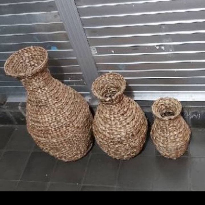 

Terbaru! Guci rotan Pot vas bunga rotan untuk dekorasi Limited!
