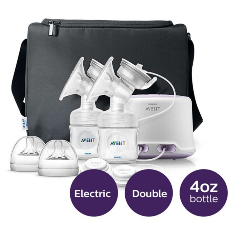 Philips Avent Tote Bag Tas pompa Asi Avent Twin Electric