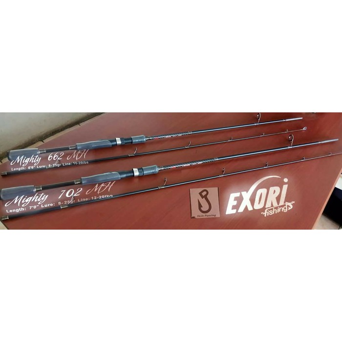 terlaris  Joran Spinning Exori Mighty 702MH  readystock