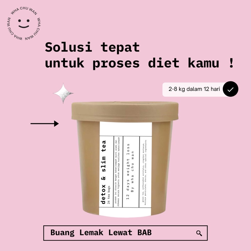 DETOX TEA & SLIMMING TEA | Teh Diet Detoks | Slimming Tea | Teh Pelangsing Herbal | Makanan Diet