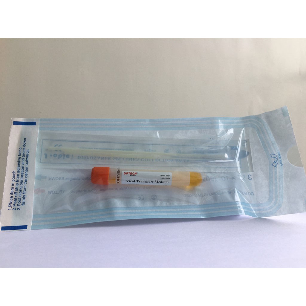 UPTECH VTM Virus Transport Media Transport Swab