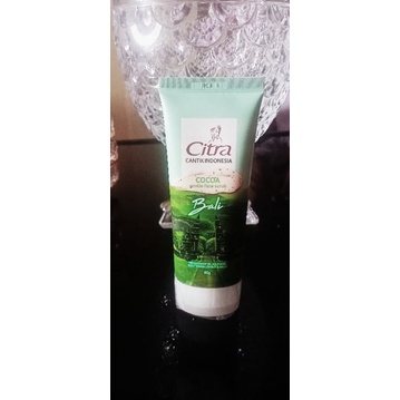 facial wash/sabun cuci wajah scrub citra/cocoa gentle face scrub 100% original produk citra