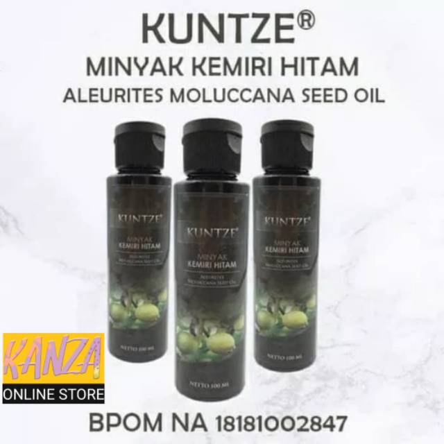 KUNTZE Minyak Kemiri Hitam