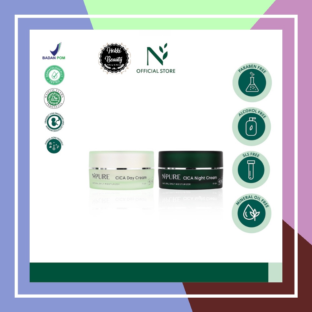 NPURE Day + Night Cream Centella Asiatica (Cica Series)