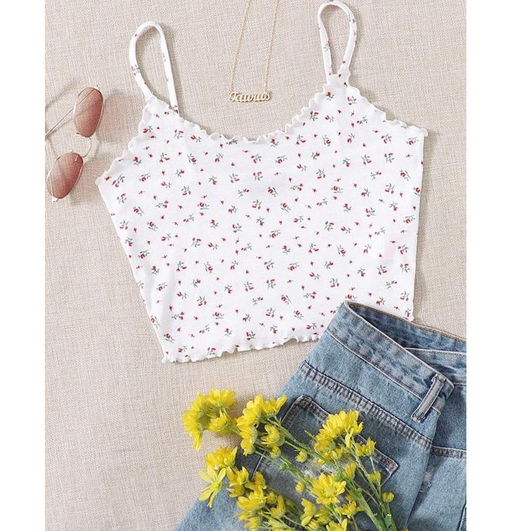 ✧ ANB - ZEC OOTD Wanita Tanktop MIKU / Tanktop Taurus RIB / Baju Luaran Wanita / Tanktop Wanita Casu