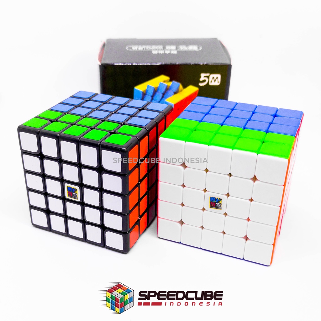 Rubik 5x5 Magnetic Meilong Moyu - 5x5x5 Rubik Magnet Terbaik, Murah &amp; Original Stickerless