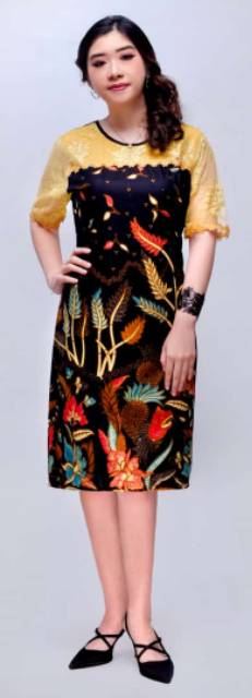 BATIK COUPLE KELUARGA DRES BROKAT JUMBO NAGITA 5L ADA ANAK TERBARU WARNA HITAM KUNING RESLETING BELAKANG KEMEJA PENDEK DRESS MIDI KOPEL COPEL BEST SELLER BISA SERAGAM PREMIUM BEST QUALITY KATUN BRUKAT SARIMBIT FAMILY