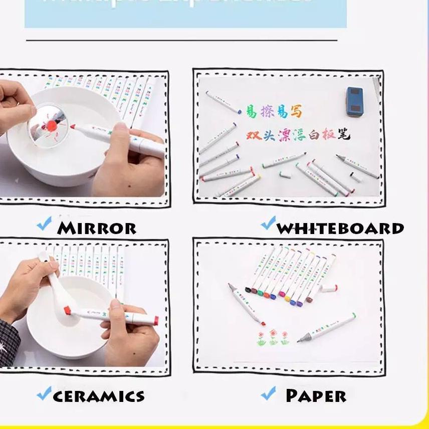 

Segera Miliki ♚ Magic Marker Floating Pen Water Based Marker Hits Viral Spidol Ajaib Mengapung Di Air!!
