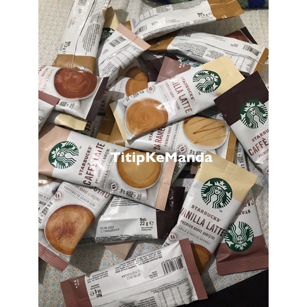 

(JASTIP TURKI) STARBUCK SACHETS