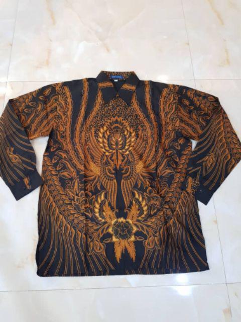Cakrawangsa Kemeja Batik Pria Batik Solo Modern Kemeja Pria Lengan Panjang Hem Batik By Raya