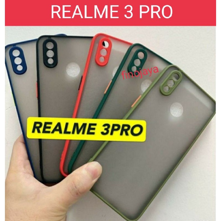 Case Aero My choice Realme 3 Pro Realme 3 Silikon Dove pelindung Camera